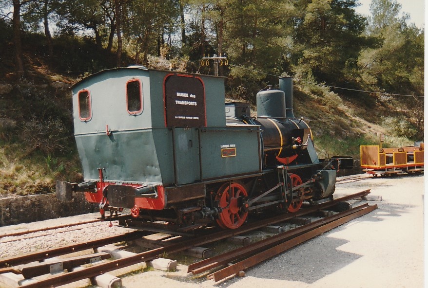 La loco Henschel vue de l'arrière