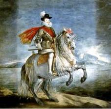 Philippe IV, Roi d'Espagne,  peint par Diego  Velasquez 1635