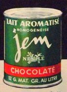 Une boite de lait JEM