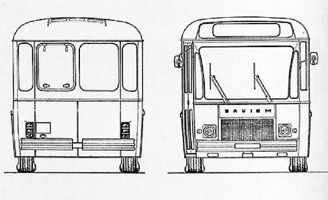Diagramme Saviem SC 10 AV-  AR